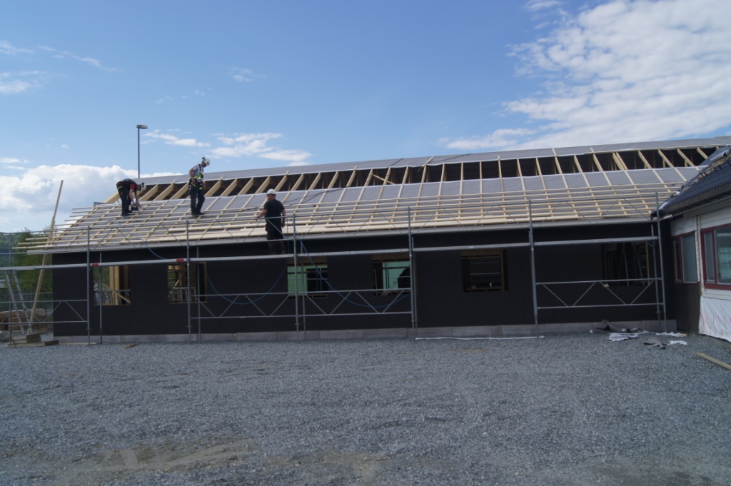 Tømring av bygg, hus eller hytter